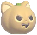 Kitty Pumpkin Head