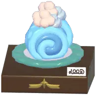 Blue Roll Cake