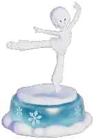 Certified Mark (Swan Dory Snow Sculpture)