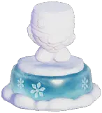 Certified Mark (Ice Cream Cone Snow Sculpture)