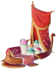 Gold Sand Silk Canopy Spice Boat