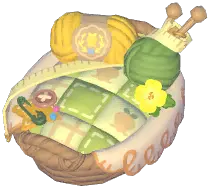 Knit & Patchwork Bed