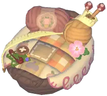 Knit & Patchwork Bed