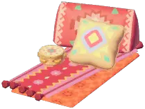 Gold Sand Floor Cushion Set
