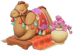 Gold Sand Camel Statue
