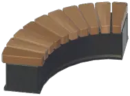 Outdoor Curved Chair
