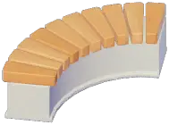Outdoor Curved Chair
