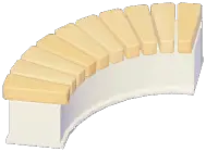 Outdoor Curved Chair