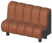 2-Seat Booth Sofa