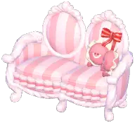 Cream 2-Seat Sofa Chair