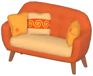 Festive Minimalist 2-Seat Sofa