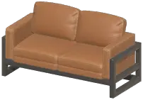 Industrial 2-Seat Sofa