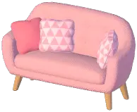 Minimalist 2-Seat Sofa
