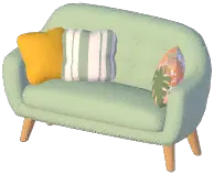 Minimalist 2-Seat Sofa