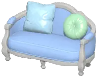 Retro 2-Seat Sofa