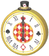 Duke Bunny Chime Clock