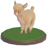 Adult Alpaca Ornament