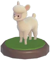 Standing Alpaca Ornament