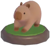 Charging Capybara Ornament