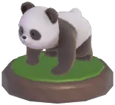 Walking Panda Ornament
