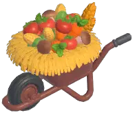 Sunlit Wheelbarrow