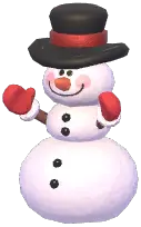 Snowman Plushie w/ Top Hat