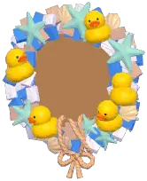 Seastar Duck Photo Frame (Full Moon Exclusive)