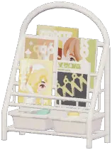 Floor Standing Magazine Rack