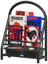 Floor Standing Magazine Rack