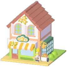 Brick Florist Ornament