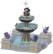 Magic Owl Star Wishing Fountain