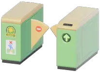 Lost City Station Turnstile