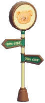 Butterbear Road Sign