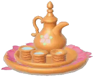 Gold Sand Teapot Set