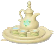 Gold Sand Teapot Set