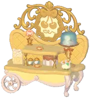 Cream Rolling Cart