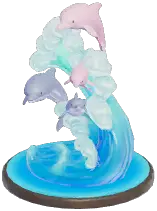 Dolphin Family Ornament