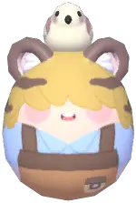 Blanc's Easter Egg Ornament