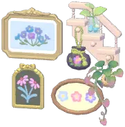 Botanical Scene Wall Decor