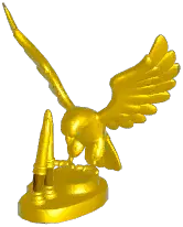 Golden Eagle Pen Holder