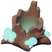 Glowing Mushroom Stump
