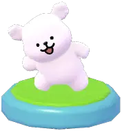 Dancing Maltese Ornament