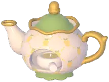 Jungle Teapot Fireplace