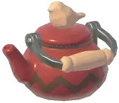 Wooden Bird Kettle