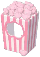 Popcorn Bucket Selfie Frame Board