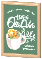 Café Chalkboard Menu