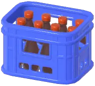 Glass Bottle Crate