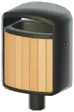 Outdoor Trash Can