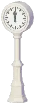 Street Pillar Clock