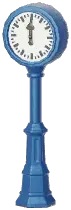 Street Pillar Clock